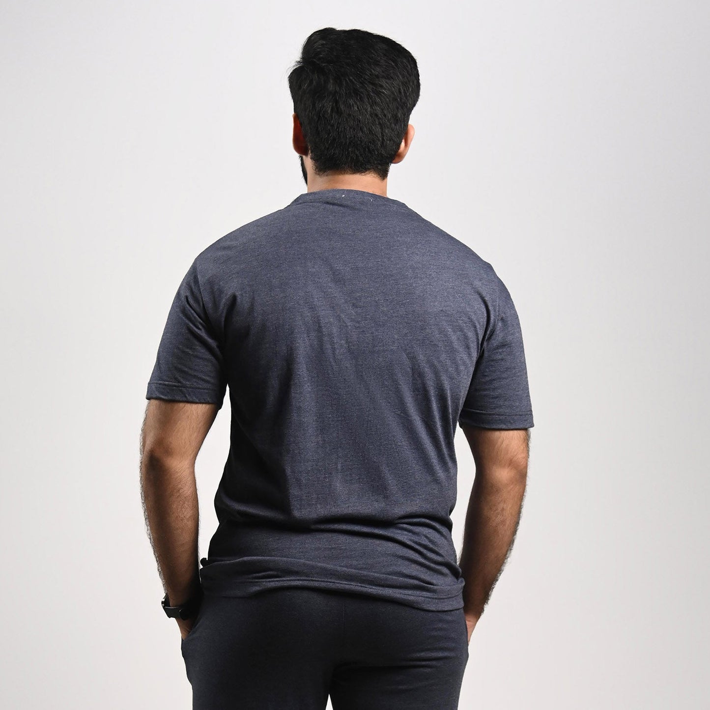 Pretty Solid T Shirt — Navy (Regular Fit — Unisex)