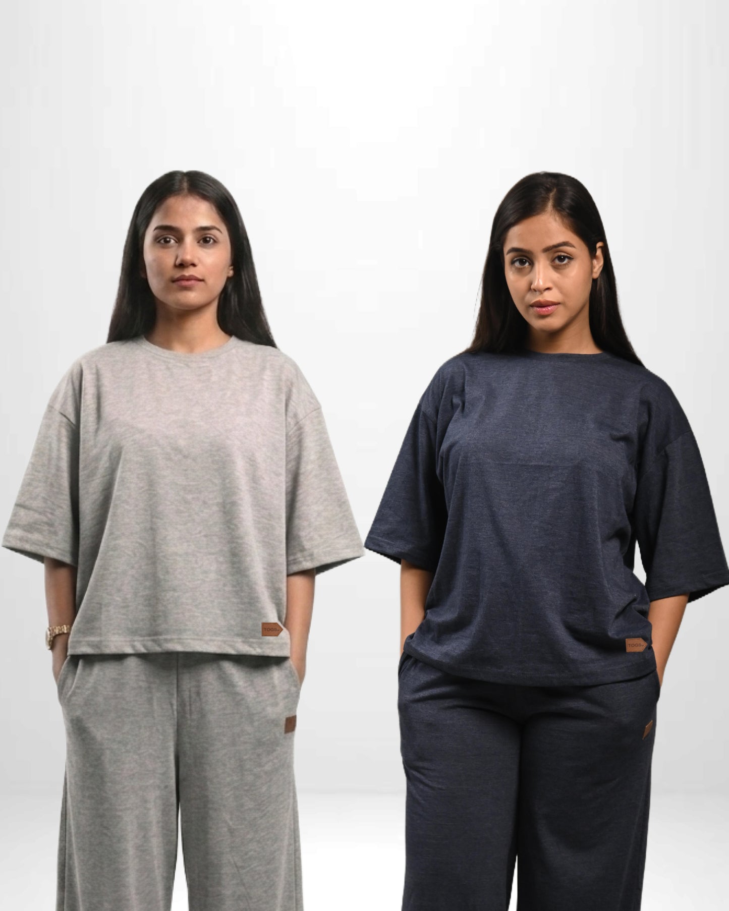 Pack Of 2 - Box Fit T-Shirt - Women
