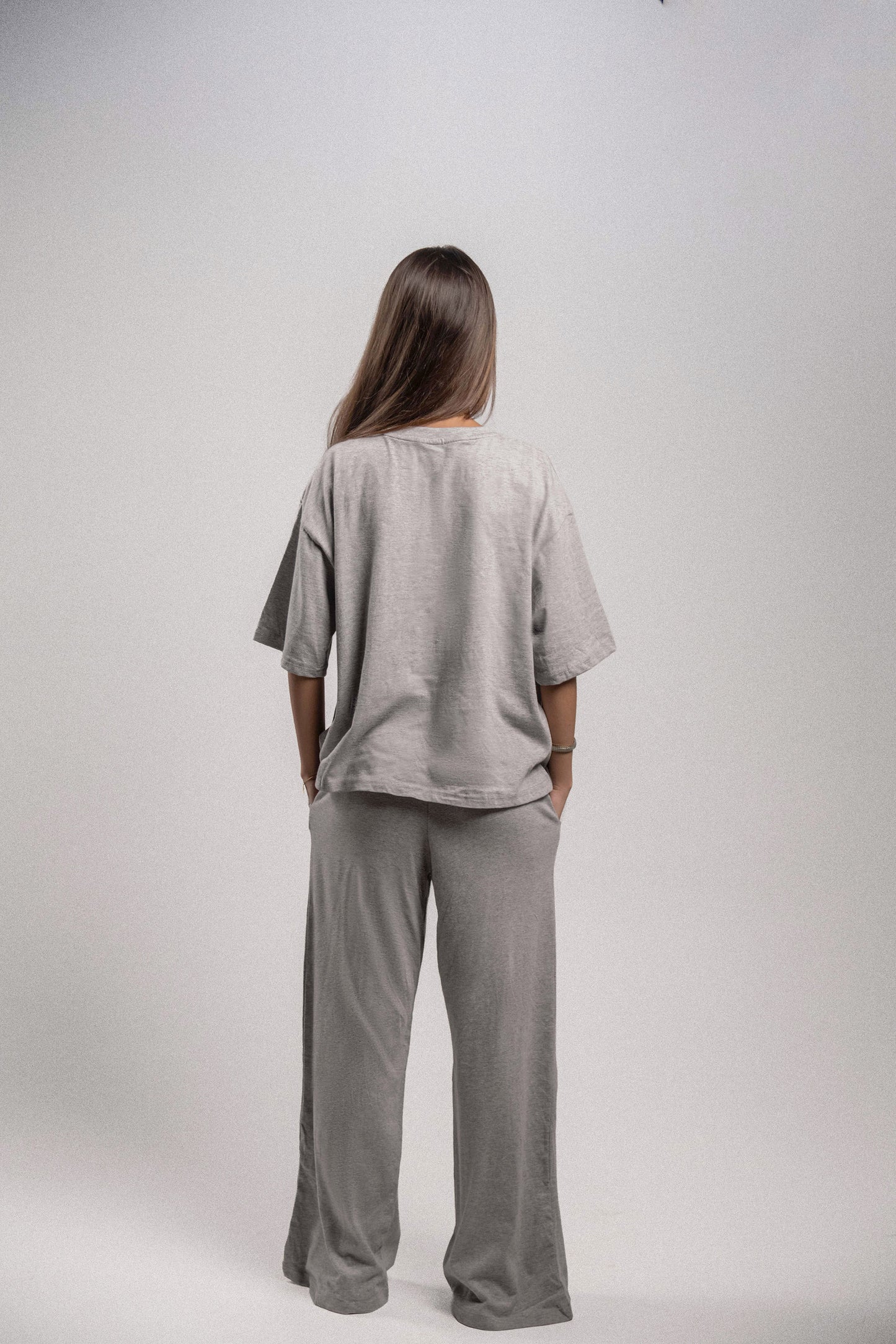 Pretty Solid Wide-Leg Trouser + T-Shirt Bundle (Women)