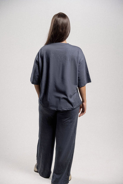 Pretty Solid Wide-Leg Trouser + T-Shirt Bundle (Women)