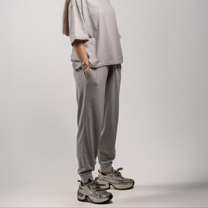 Pretty Solid Jogger Pants — Grey (Men and Women)
