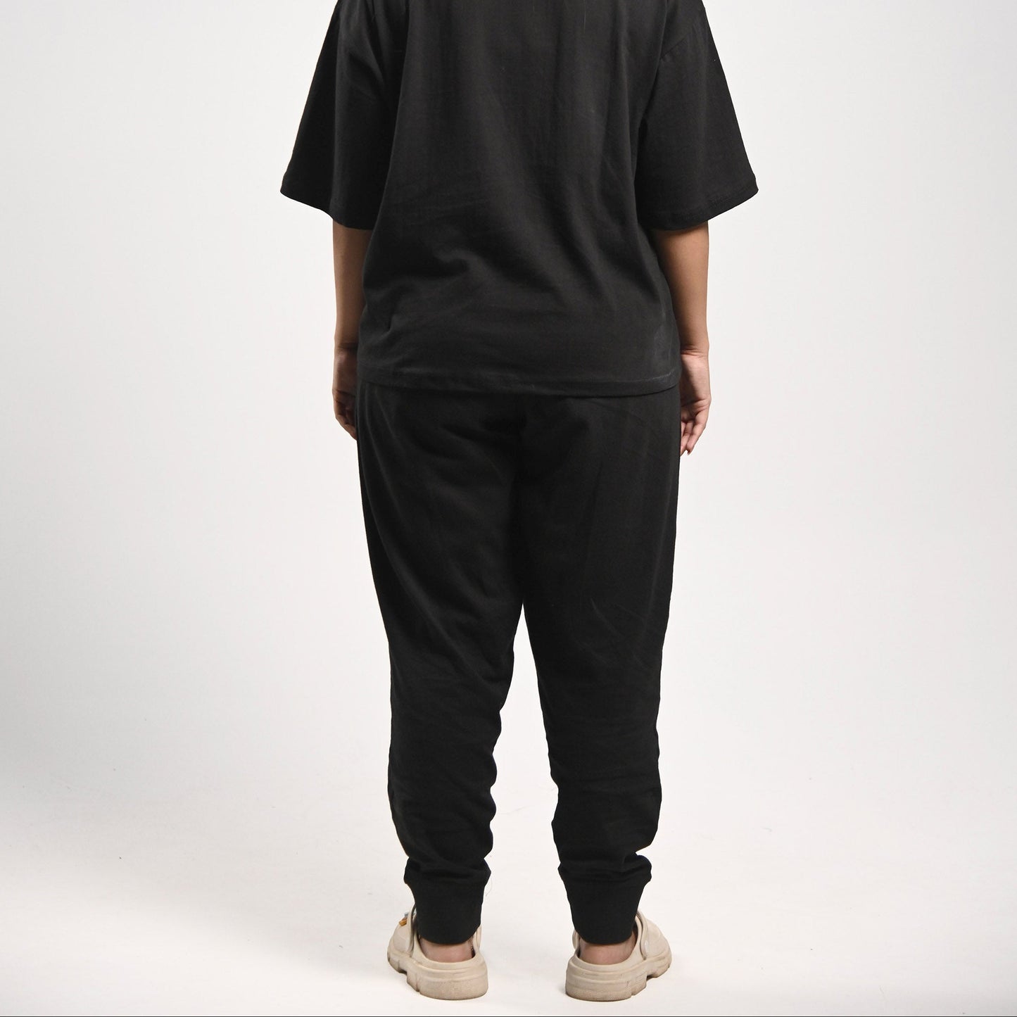 Pretty Solid Jogger Pants — Black (Men and Women)