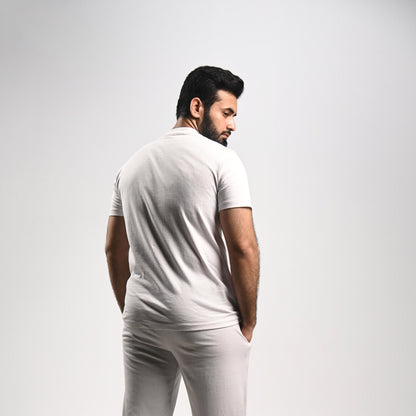 Pretty Solid T Shirt — White (Regular Fit — Unisex)