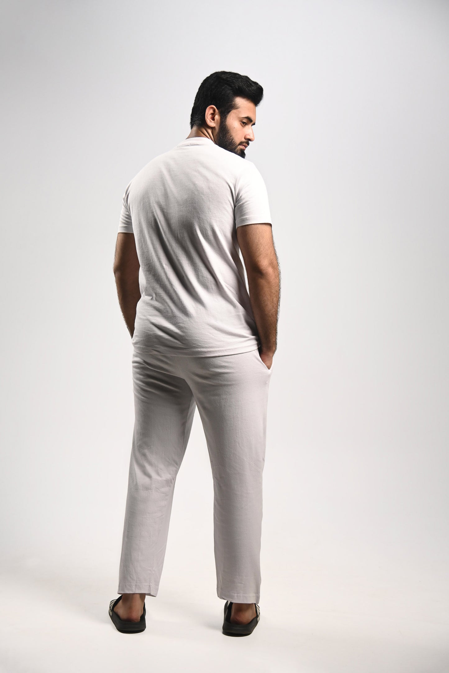 Pretty Solid Relaxing Trouser + T-Shirt Bundle (Men)