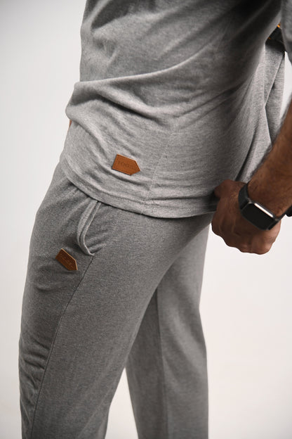 Pretty Solid T Shirt — Grey (Regular Fit — Unisex)