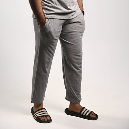 Pretty Solid Relaxing Trouser — Grey (Men and Women)