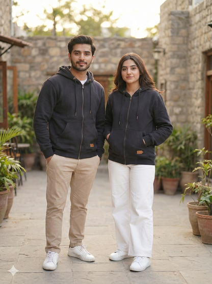 TOGS Essential Zip Hoodie (BLACK)