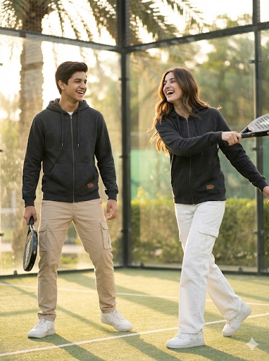 TOGS Essential Zip Hoodie (CHARCOAL)