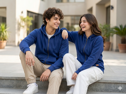 TOGS Essential Zip Hoodie (BRIGHT BLUE)