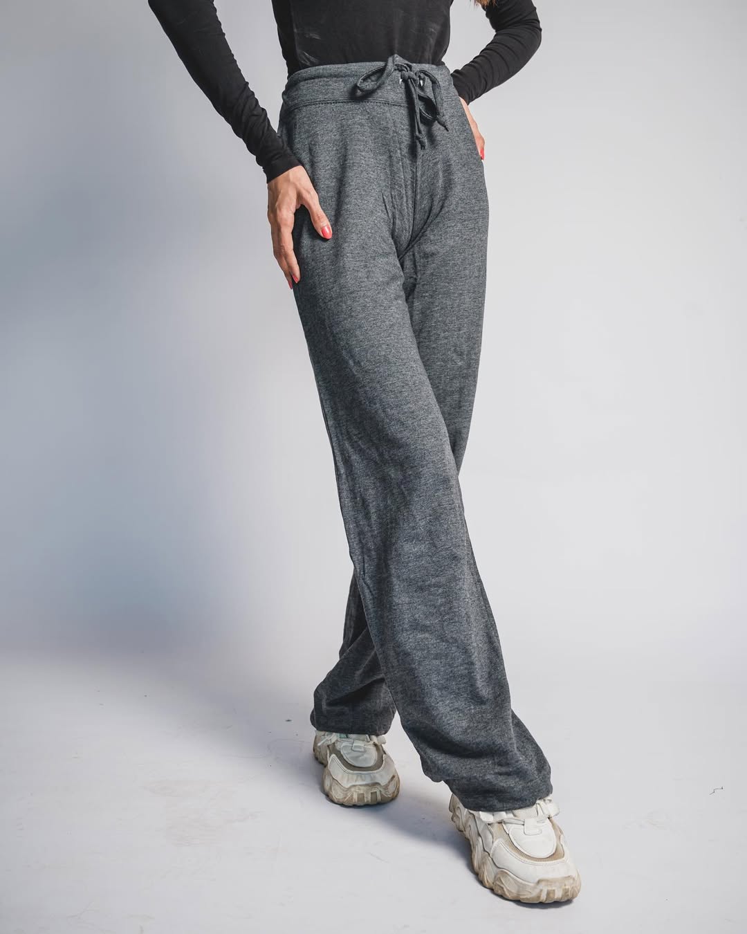 Wide Leg Fleece Pant