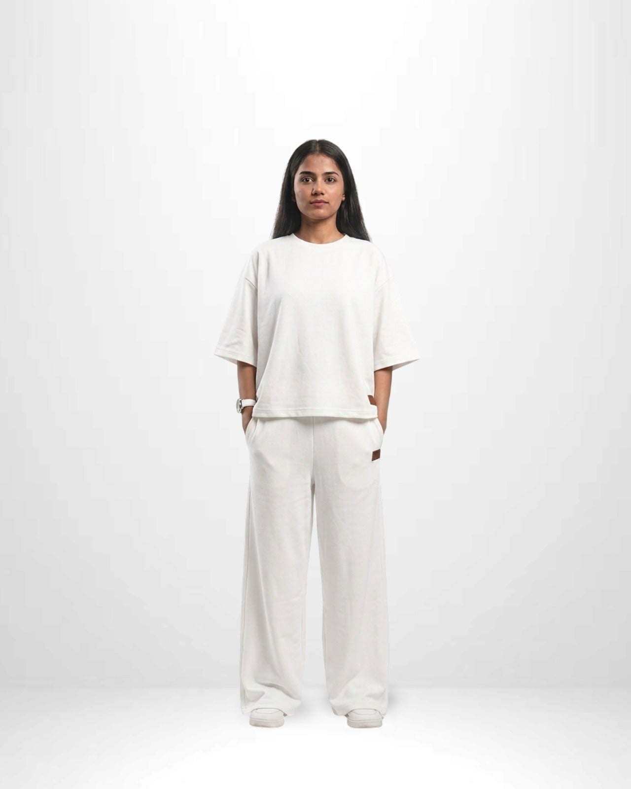 Pack Of 2 - Wide Leg Trouser for Women