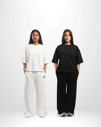 Pack Of 2 - Wide Leg Trouser for Women